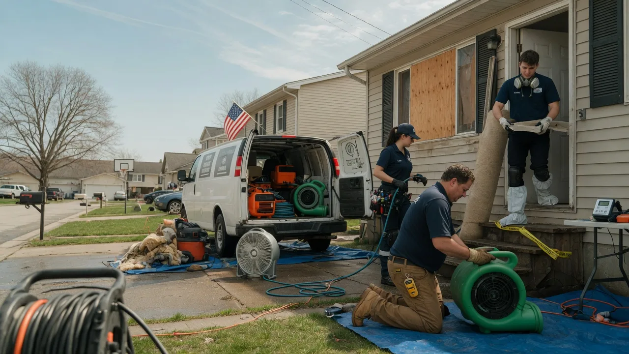 Water Damage Restoration in Purcell, MO near me